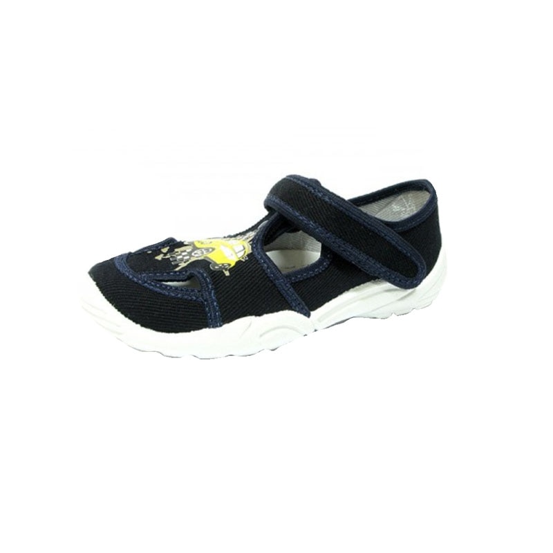 Pantofi din panza pentru baieti Renbut 33-375M3, Negru 30 EU