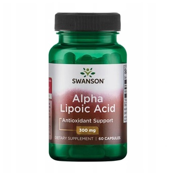 Acid alfa lipoic 300mg Swanson, 60 capsule Acid alfa lipoic 300mg Swanson, 60 capsule