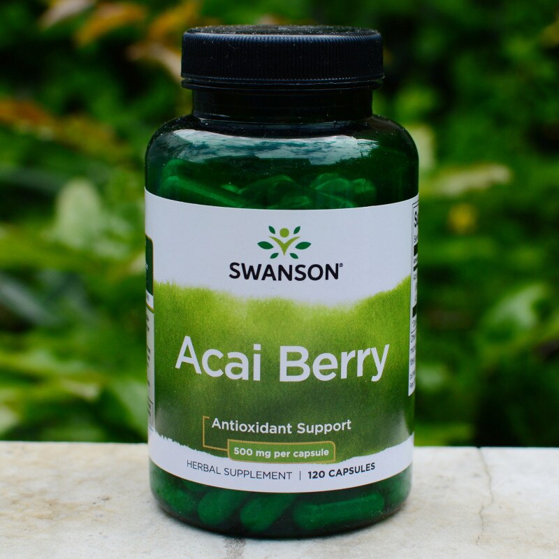 Acai Berry (Antioxidant), 500 mg, Swanson, 120 capsule SW1082 eMAG.ro