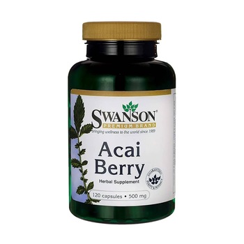 Pulbere de acai Swanson 500mg, 120 capsule Pulbere de acai Swanson 500mg, 120 capsule