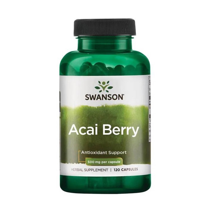 Acai Berry (Antioxidant), 500 mg, Swanson, 120 capsule SW1082