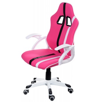 Scaun de birou si gaming Laurent Roz, Material Textil respirabil, Spatar inalt, functie  Scaun de birou si gaming Laurent Roz, Material Textil respirabil, Spatar inalt, functie