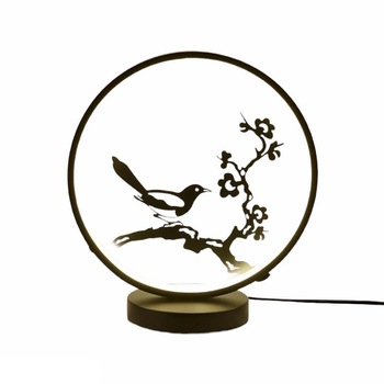 Lampa de veghe, veioza cu iluminare led, 3D,3W,conectare la priza, model pasare luminoasa 300x15x325, buz® Lampa de veghe, veioza cu iluminare led, 3D,3W,conectare la priza, model pasare luminoasa 300x15x325, buz®