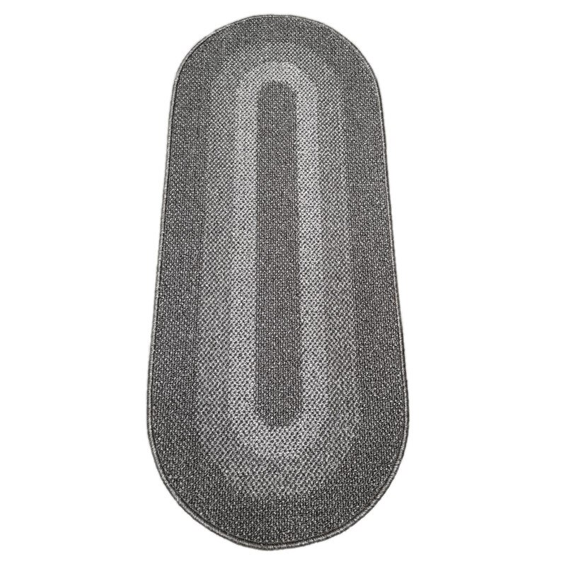 Covor Antiderapant VERMONT 50 x 120 Gri Inchis-Gri