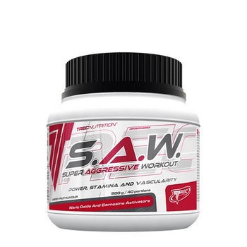 Supliment SAW, Trec Nutrition, Aroma de coacaze si lamaie, 200 g Supliment SAW, Trec Nutrition, Aroma de coacaze si lamaie, 200 g