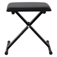 Scaun pentru Orga, At Performance, cu Inaltime Reglabila, Confort Sporit, Design Stabil, 52 / 55 / 57 cm, Pliabil, Usor de Depozitat, Protectie Podea, Negru