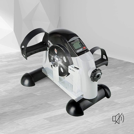 Mini bicicleta fitness de recuperare, GO4FIT, pentru maini si picioare, reglabila, ideala pentru exercitii de intretinere