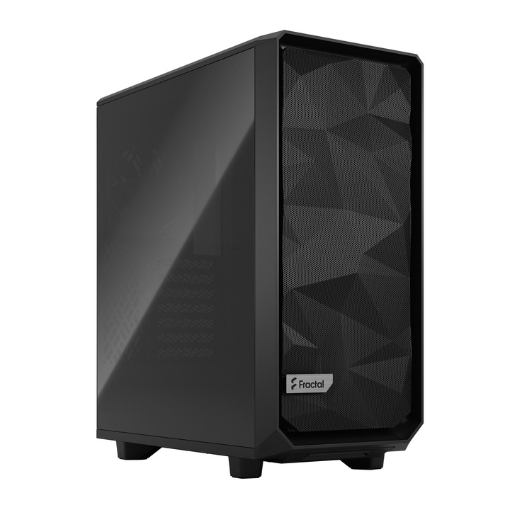 Компютърна кутия Fractal Design Meshify 2 Compact, Черен, Middle Tower