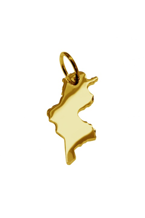 Pandantiv dama Schmuckador Tunisia, Aur galben 333, Auriu