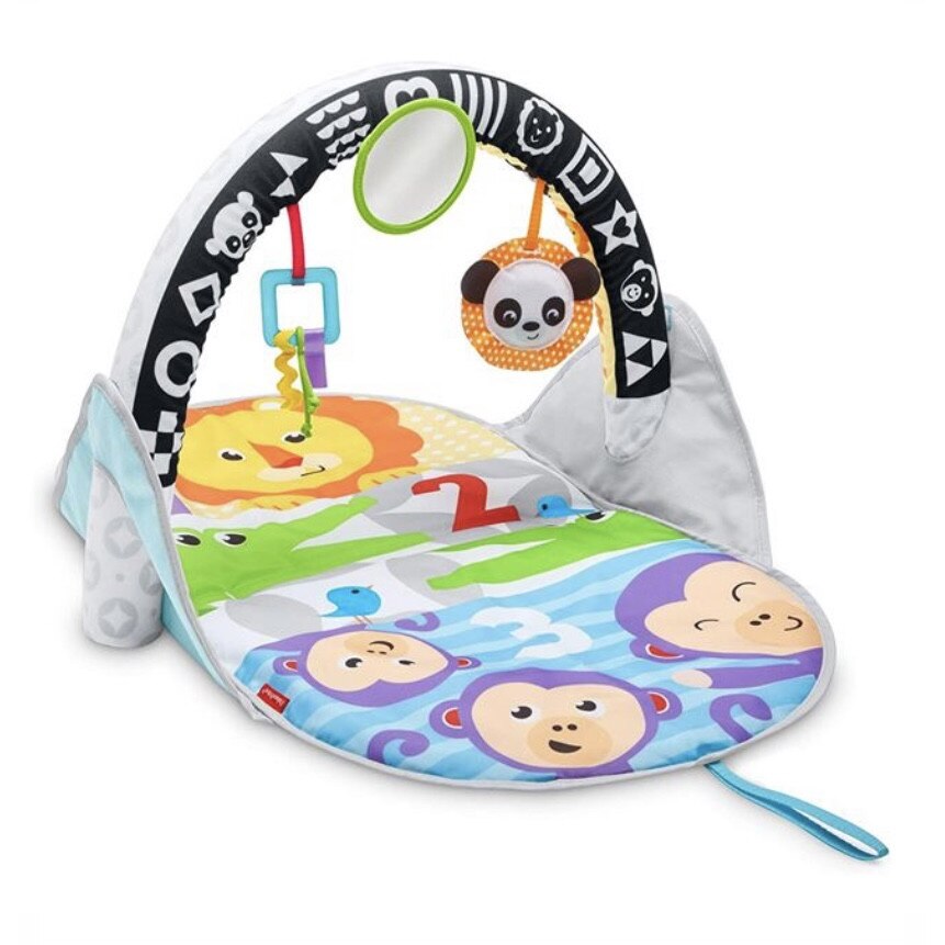 Centru de activitati/ saltea de joaca pentru bebelusi, 2 in 1 Flip & Fun - Fisher Price