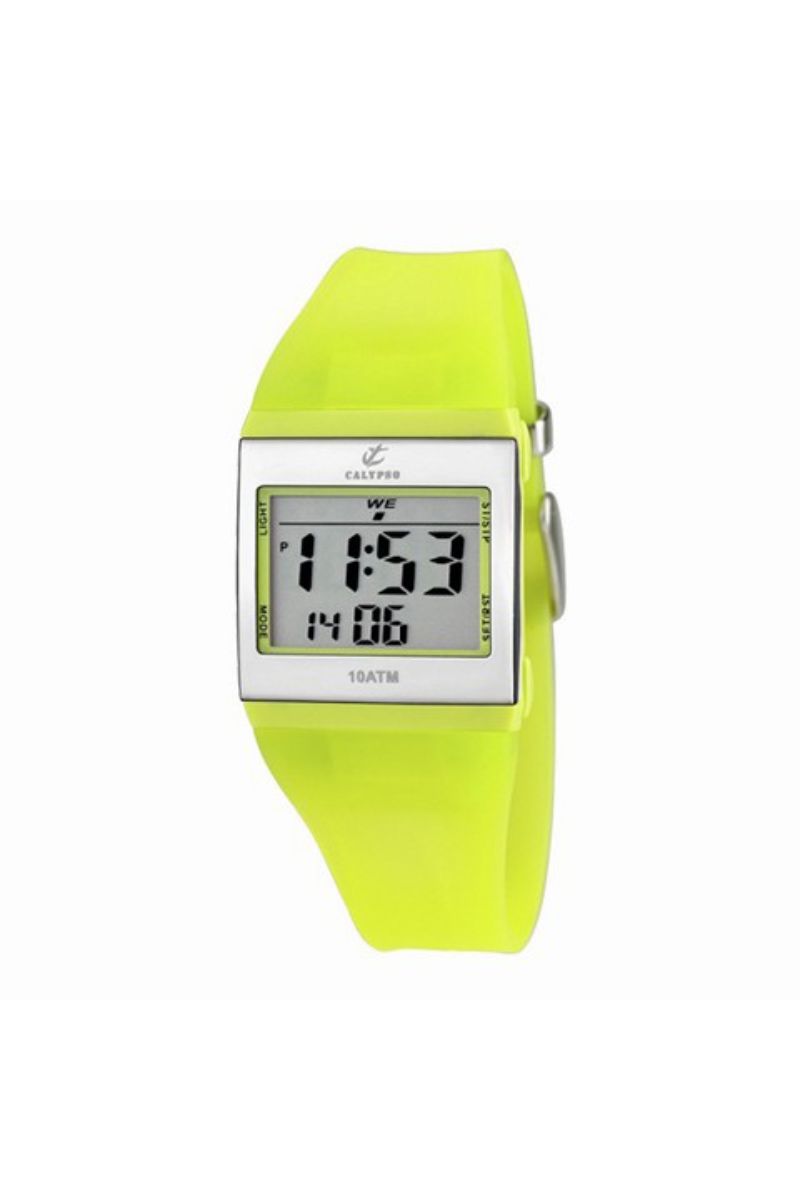 Ceas barbatesc Calypso, K6040 / 5, Galben