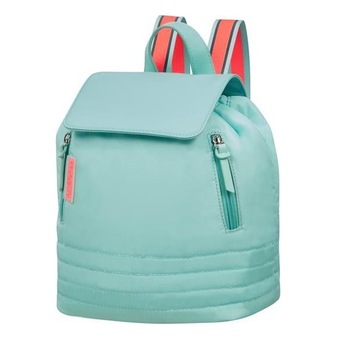 Rucsac Samsonite AT 64G81001 VIBES UPTOWN, Menta/portocaliu Rucsac Samsonite AT 64G81001 VIBES UPTOWN, Menta/portocaliu
