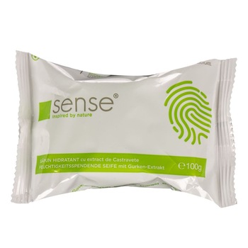 Sapun solid hidratant cu extract de castravete -100g - SENSE Sapun solid hidratant cu extract de castravete -100g - SENSE