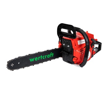 Drujba pe benzina Wertcraft WRT-6.0, 6 Cp, 2 lame, 2 lanturi, 58 cmc, lama 40 cm si 45 cm Drujba pe benzina Wertcraft WRT-6.0, 6 Cp, 2 lame, 2 lanturi, 58 cmc, lama 40 cm si 45 cm