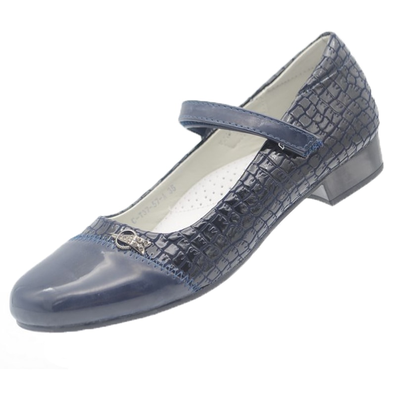 Pantofi ortopedici pentru fete Tom Miki C-T37-57-A, Bleumarin 61126