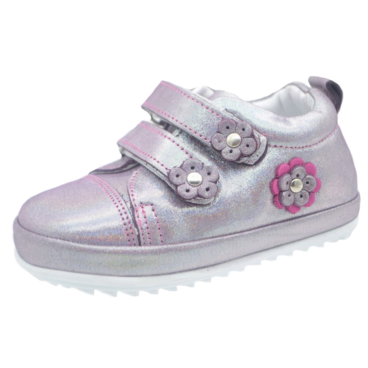 Pantofi ortopedici din piele pentru fete Small Foot SMFT2F-19, Mov 59376