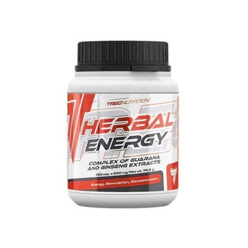 Supliment nutritiv fitness Trec Nutrition Herbal Energy, 120 comprimate Supliment nutritiv fitness Trec Nutrition Herbal Energy, 120 comprimate