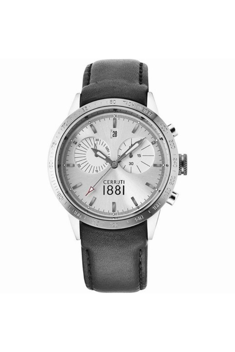 Ceas barbatesc Cerruti, CRA096A212G, Negru/Argintiu