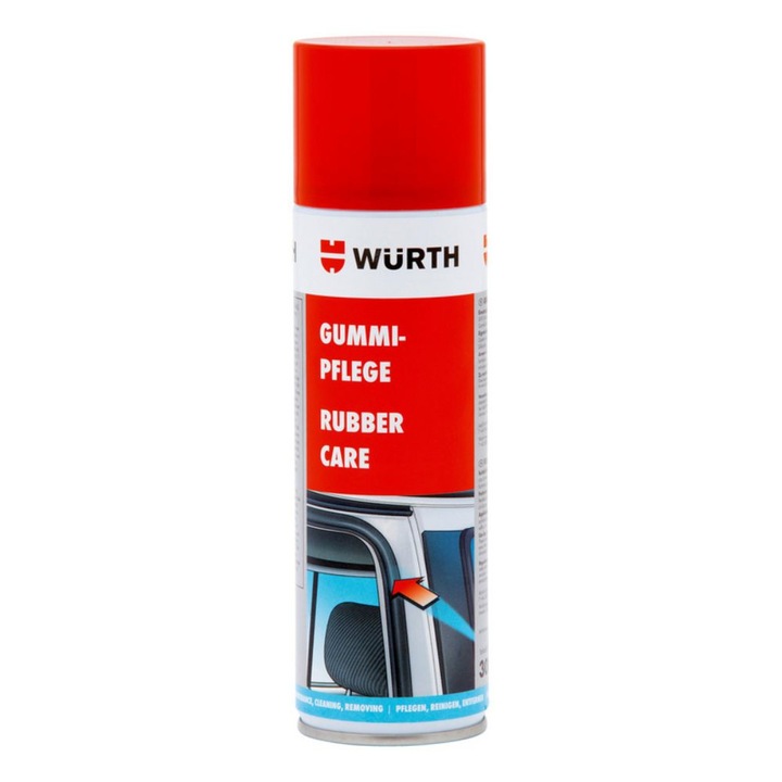 Gumi karbantartó spray és kopás, WURTH, 300 ml
