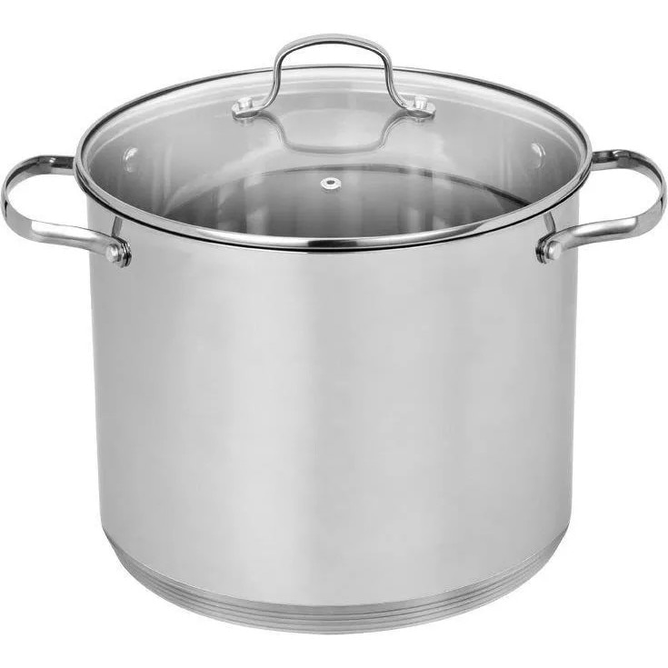 Oala cu capac Smile MGK-08, 11 litri, otel inoxidabil, inductie