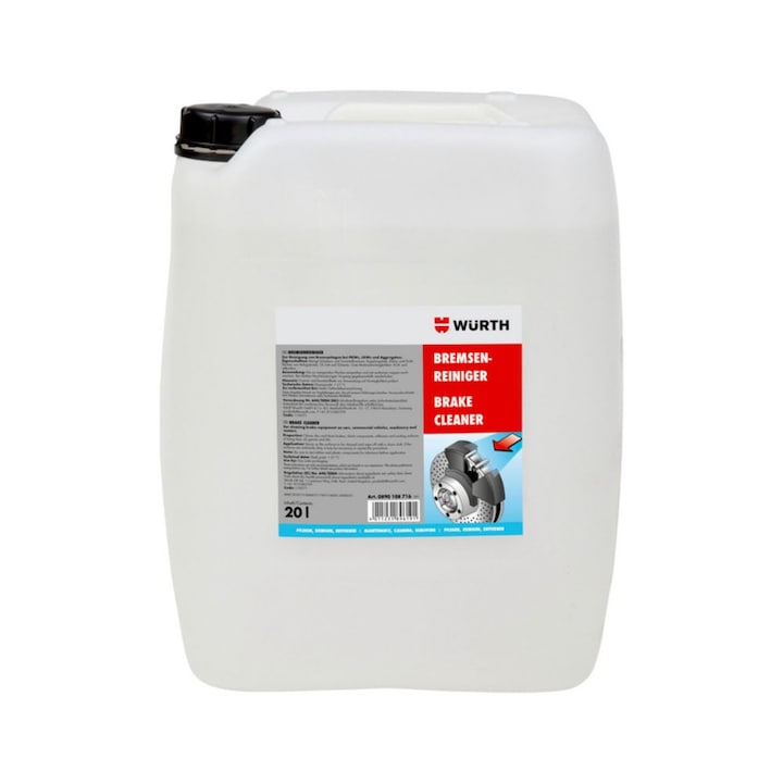 Solutie curatitor frane, WURTH, 20L