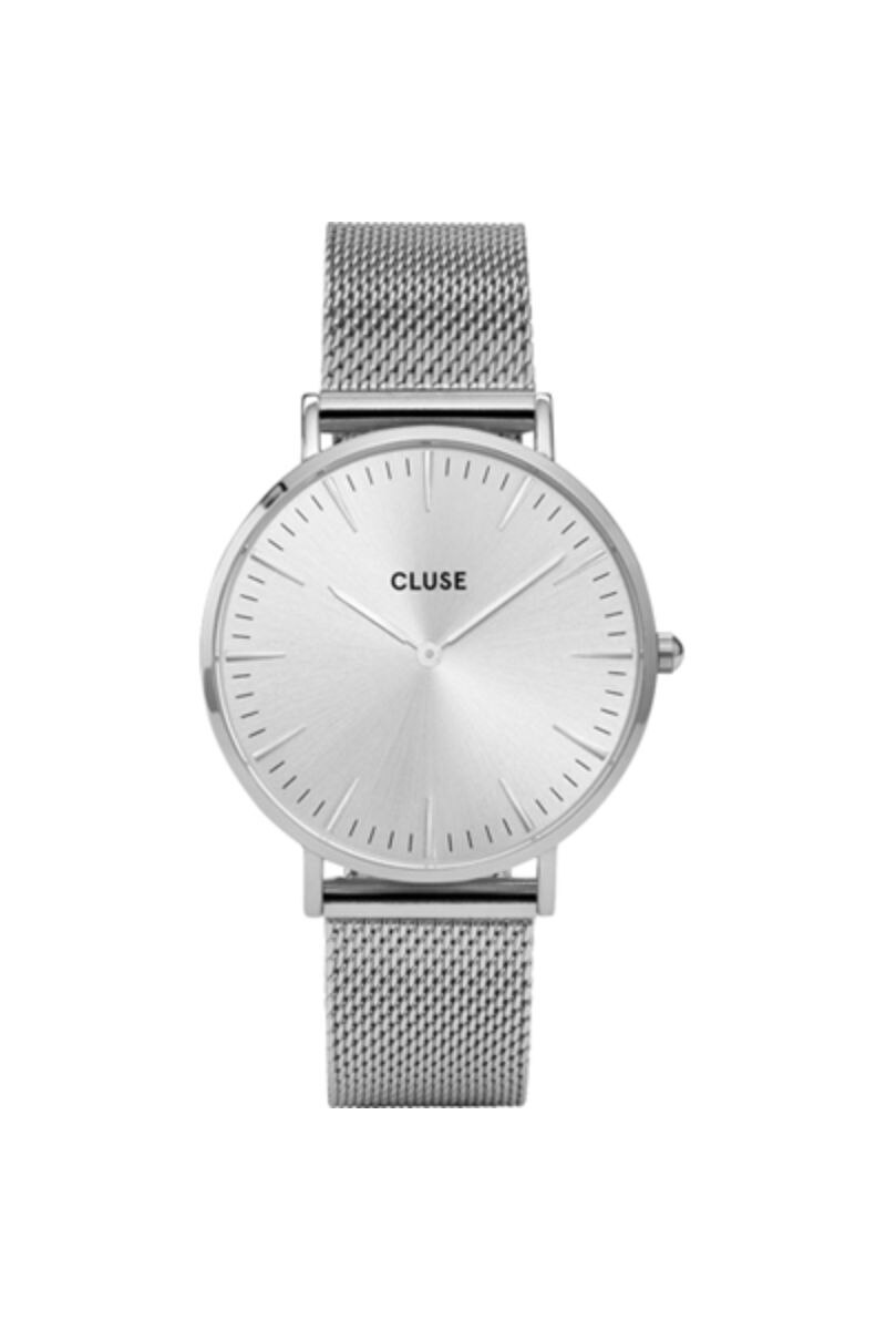 Ceas barbatesc Cluse, CL18114, Argintiu