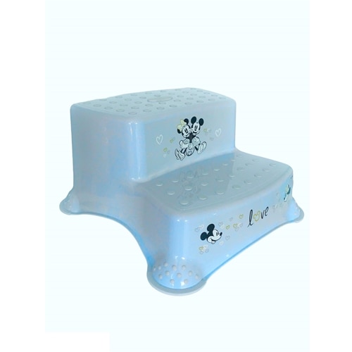 Inaltator Lorelli Dublu pentru Baie Antiderapant Disney Boy Love Light Blue, Colectia 2021