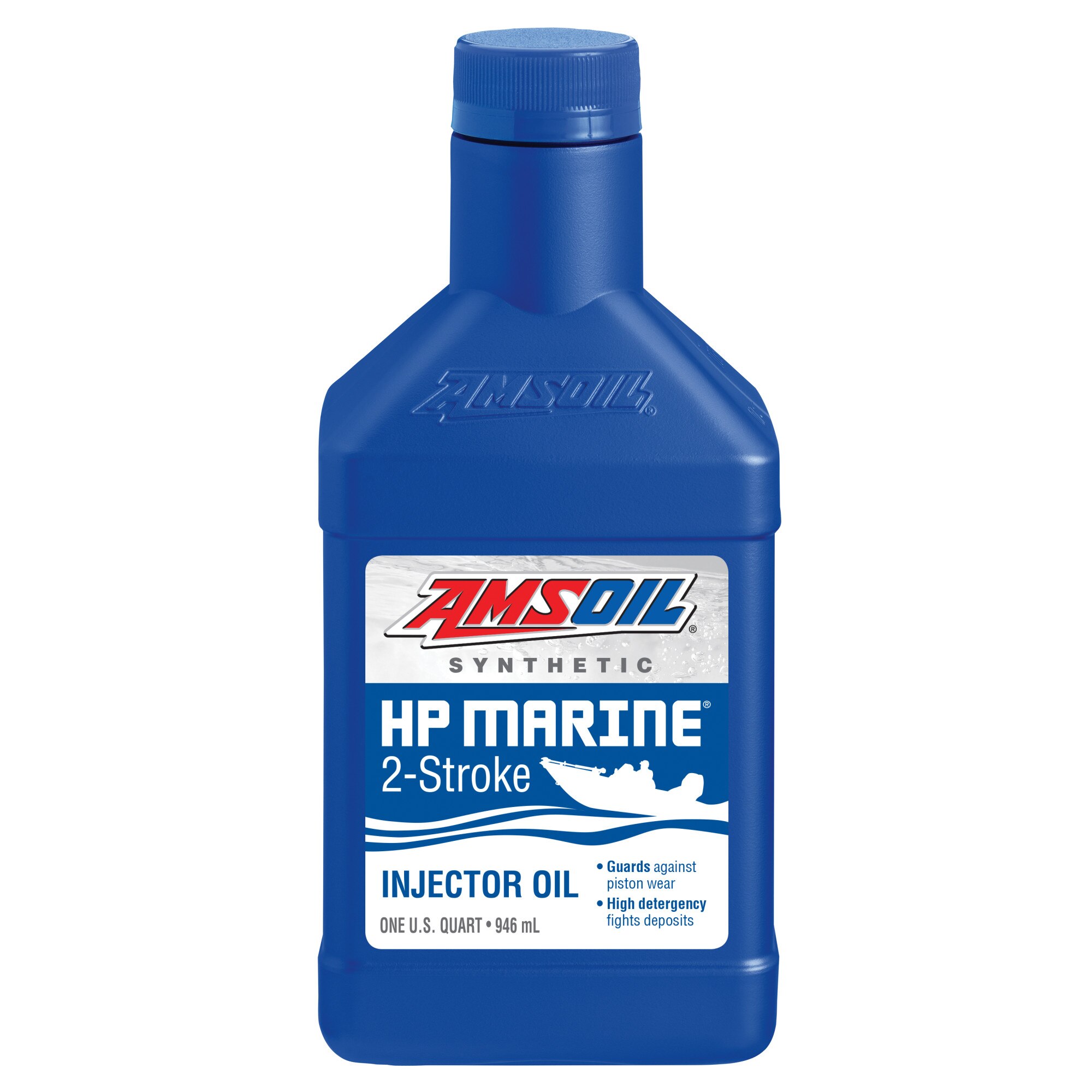 Ulei Barca, AMSOIL, HP Marine™ Synthetic 2-Stroke Oil, 0.946L