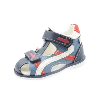 Sandale ortopedice pentru baieti Tom Miki C-T19-51-K-24, Multicolor 31481 Sandale ortopedice pentru baieti Tom Miki C-T19-51-K-24, Multicolor 31481