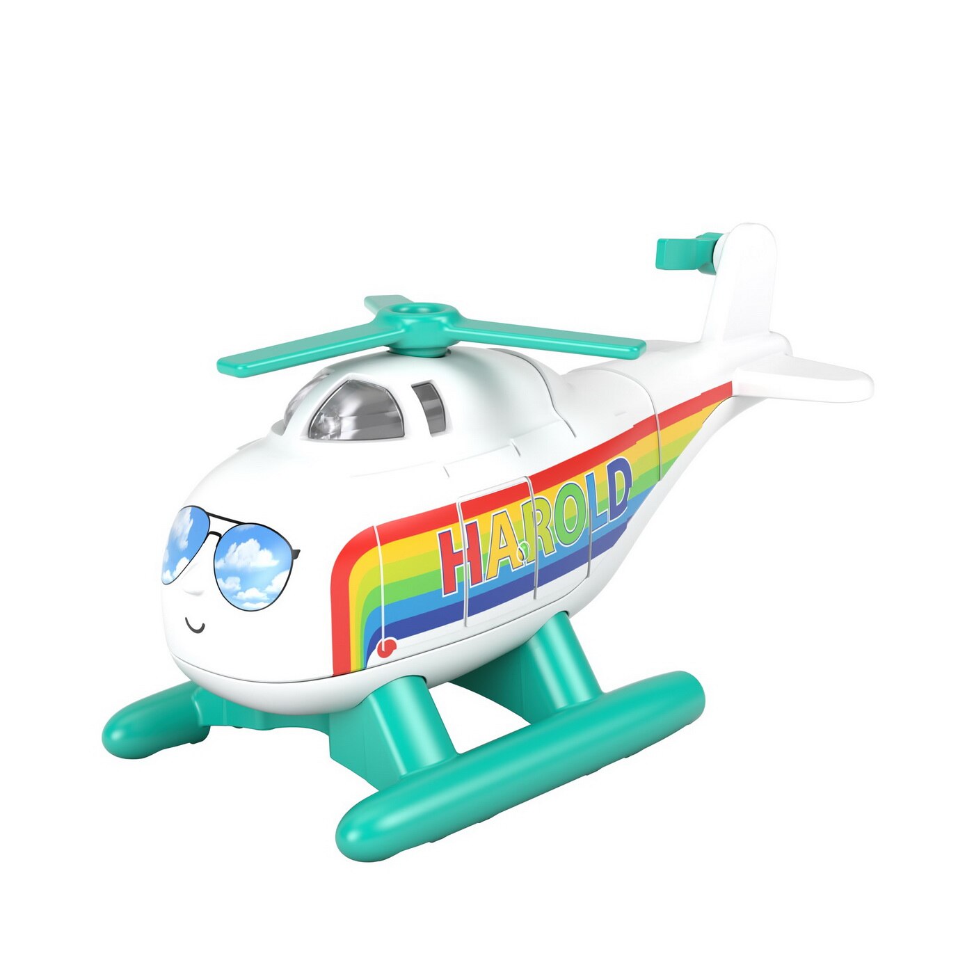 Elicopter metalic Harold Thomas si Prietenii, Fisher Price, 9 cm