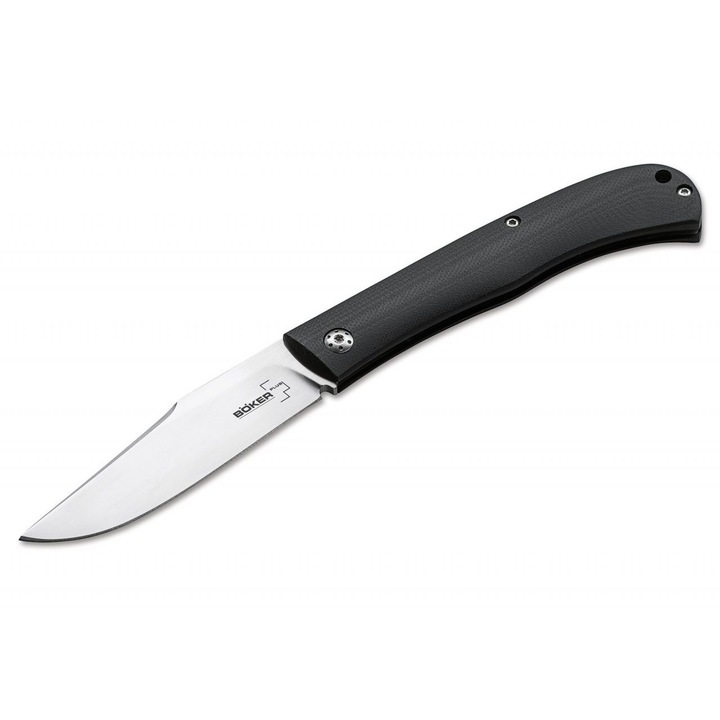 Cutit Boker Plus Urban Trapper, Otel/G10, 19.5 cm, Argintiu/Negru