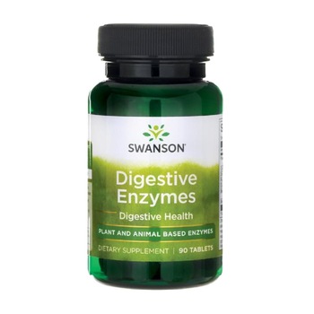 Enzime digestive Swanson, 90 capsule Enzime digestive Swanson, 90 capsule