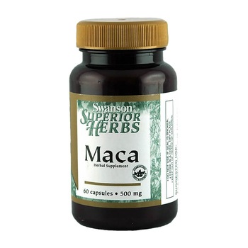 Maca Swanson 500mg, 60 capsule Maca Swanson 500mg, 60 capsule