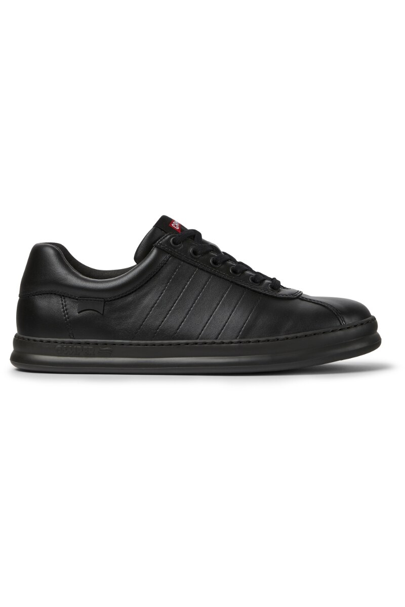 Pantofi sport Runner Four, Camper, Piele naturala, 41, Negru
