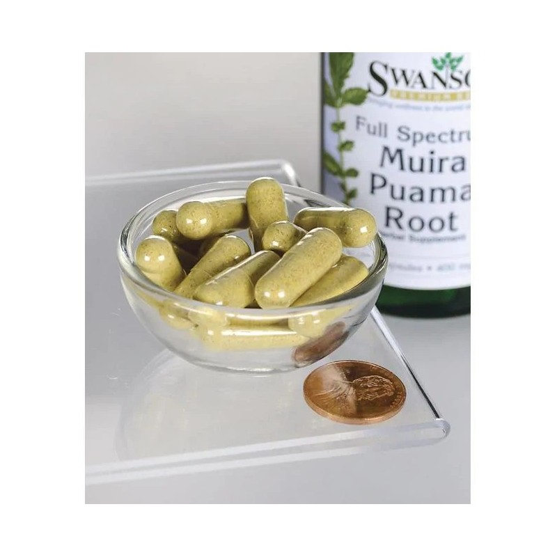 Swanson Muira Puama, 250 mg (101) 60 Capsule eMAG.ro