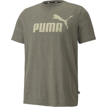 Tricou Puma Essentials Heather, Gri Tricou Puma Essentials Heather, Gri