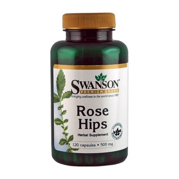 Trandafir salbatic Swanson 500mg, 120 capsule Trandafir salbatic Swanson 500mg, 120 capsule