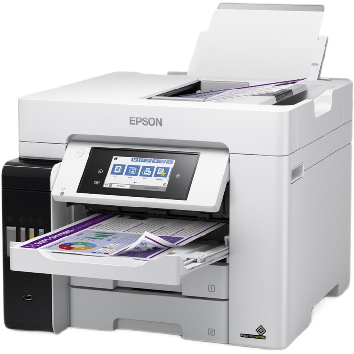 Epson L6580 EcoTank Többfunkciós tintasugaras színes nyomtató, A4, ADF, vezeték nélküli