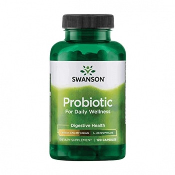 Probiotice Swanson Daily Wellness, 120 capsule Probiotice Swanson Daily Wellness, 120 capsule