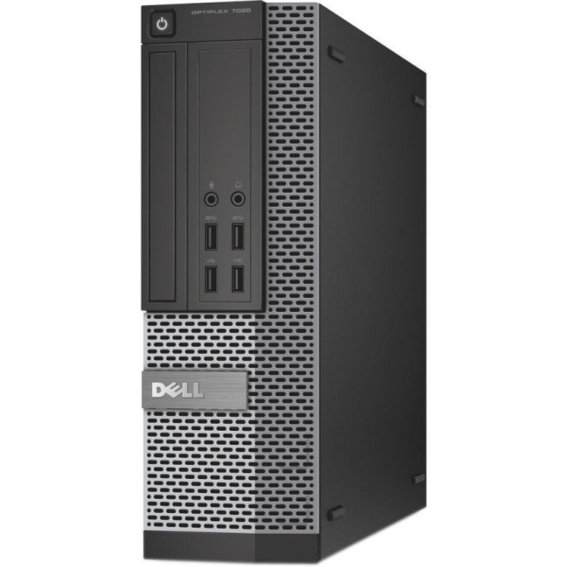 Sistem Desktop Dell 7020 SFF, Procesor Intel® Core™ i5-4570, 6M Cache, up to 3.60 GHz, 16 GB DDR3, 240 GB SSD, DVD-RW, Intel® HD Graphics 4600