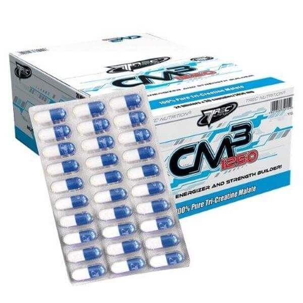 Creatina CM3 King Size, Trec Nutrition, 30 capsule