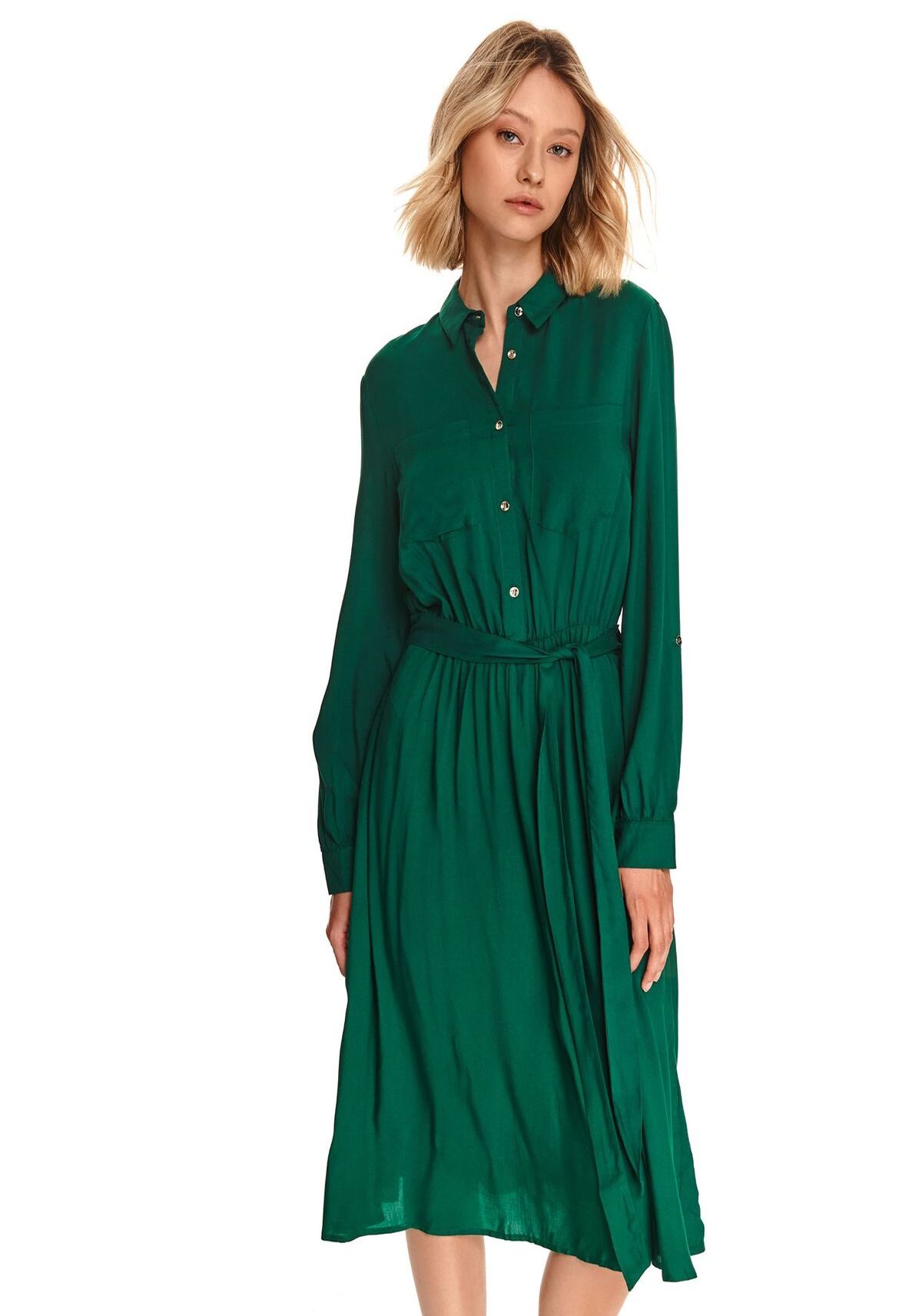 Rochie femei, TOP SECRET, SSU3803, Verde