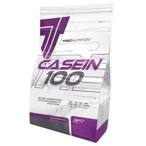 Cazeina 100, Trec Nutrition, Aroma de banane si capsuni, 1800 g