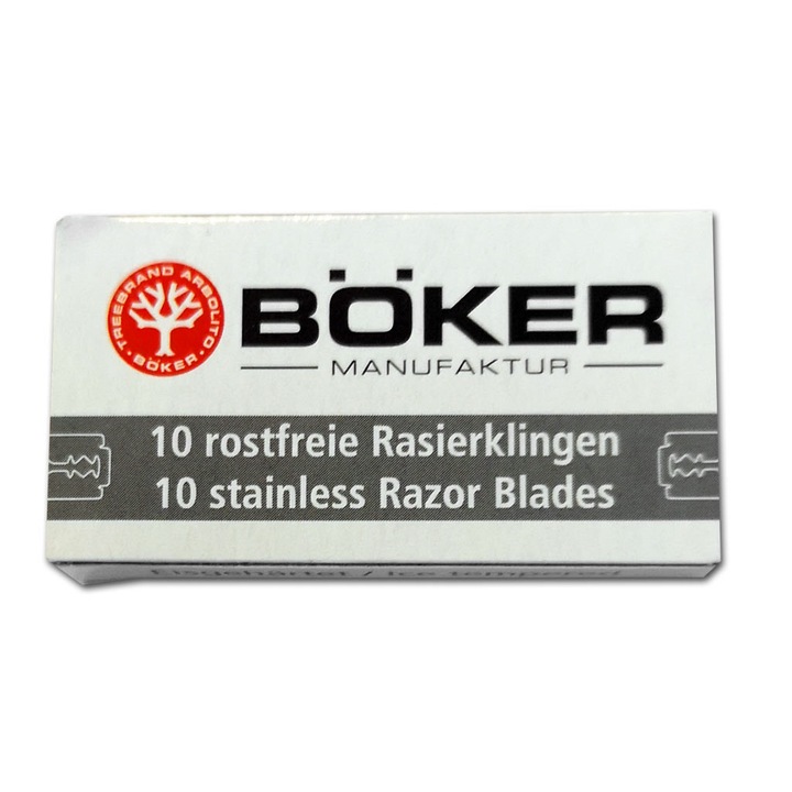 Set 10 rezerve lame de ras Boker Solingen
