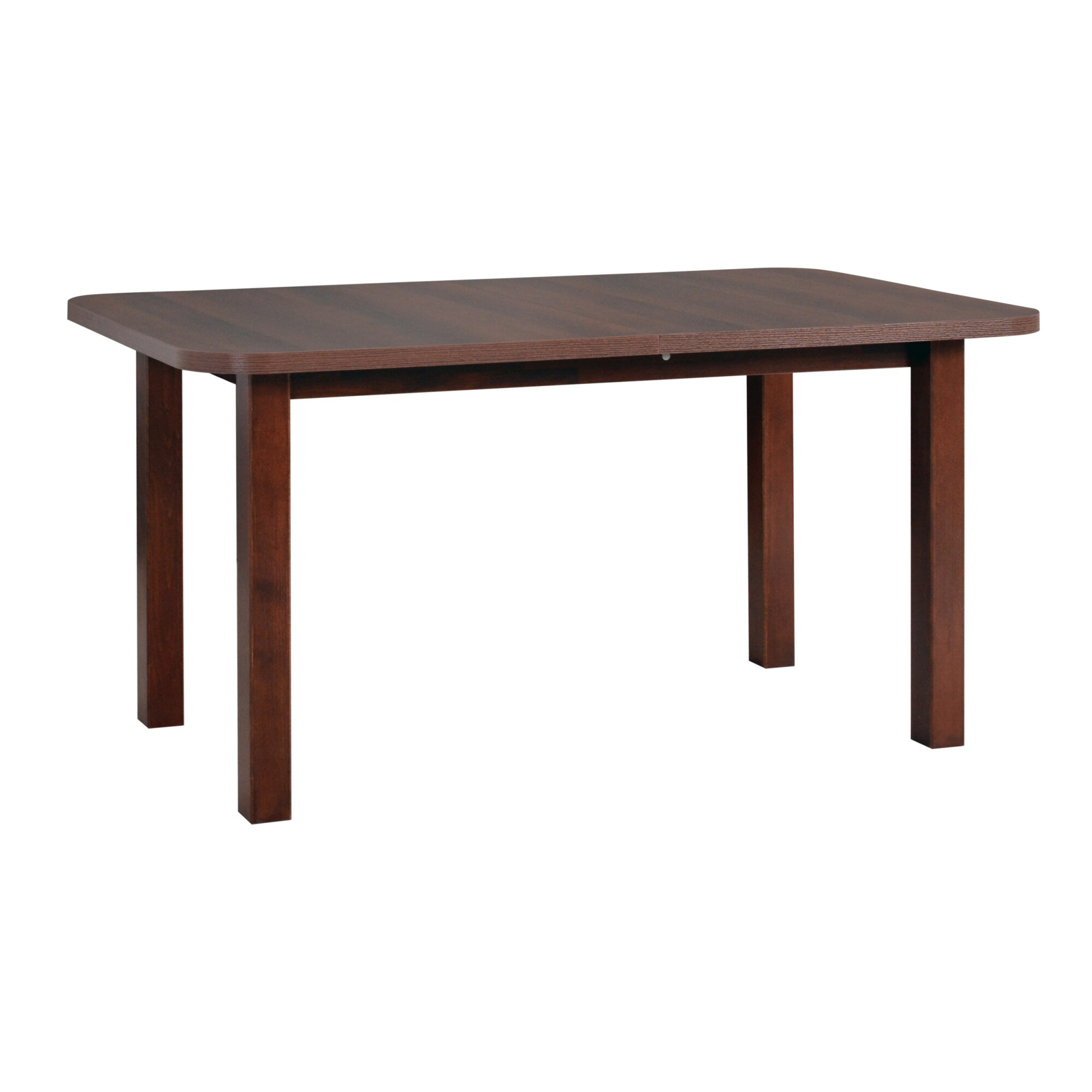 Masa living Venus2 O, nuc, extensibila 140/180x80x76 cm, lemn masiv de fag/pal