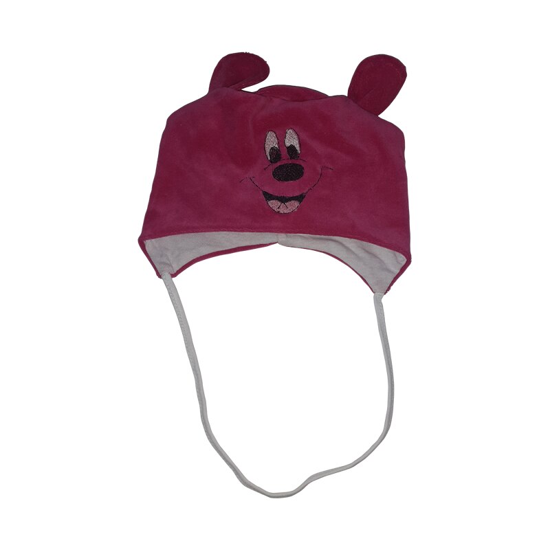 Caciula pentru fete Pifou CPFP-123A-116, Fucsia