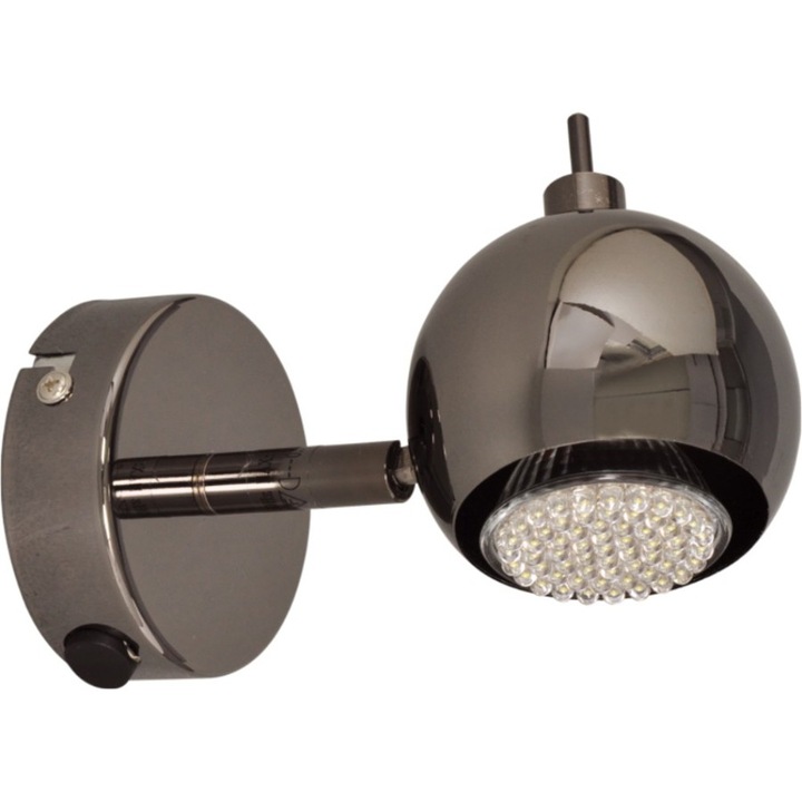 Aplica Lin KL5648, 1xGU10, titan, metal, stil modern, Klausen