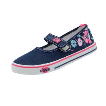 Pantofi din panza pentru fete American Club TEN18/21B, Bleumarin 55063 Pantofi din panza pentru fete American Club TEN18/21B, Bleumarin 55063