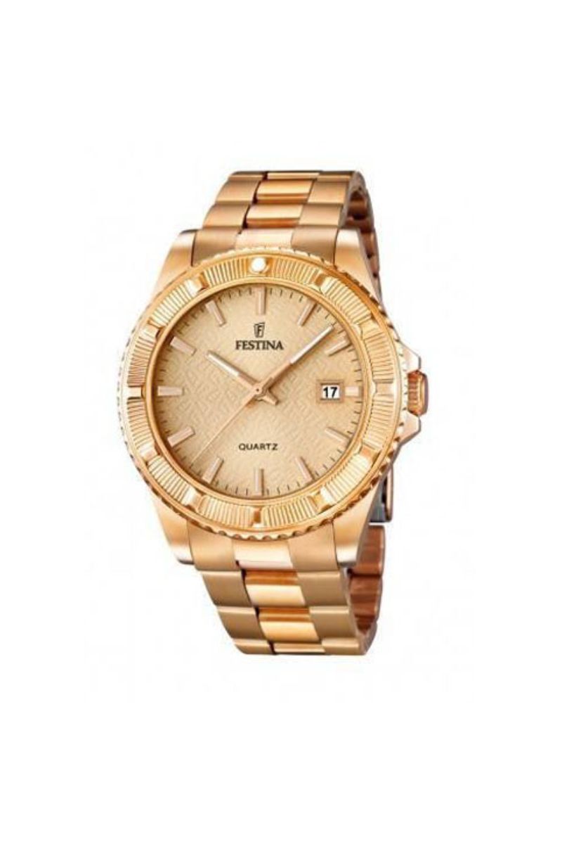 Ceas dama Festina, F16788 / 2, Auriu