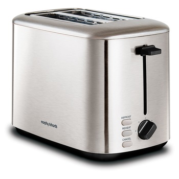 Prajitor de paine Morphy Richards Equip 22067, 800W, 7 setari, 2 felii, Inox Prajitor de paine Morphy Richards Equip 22067, 800W, 7 setari, 2 felii, Inox